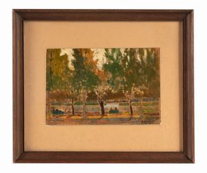 LUIGI LEVI (DETTO ULVI LIEGI) - Il parco.