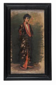 Llewelyn Lloyd - Figura femminile in piedi.