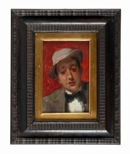 FILIPPO MARFORI SAVINI - La fine del mese (Autoritratto).