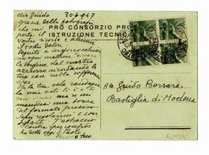 BRUNO MARSILI (DETTO BRUNO DA OSIMO) : Lotto composto di 3 omaggi a Guido da Borsara.  - Asta Arte Antica, Moderna e Contemporanea [parte II] - Associazione Nazionale - Case d'Asta italiane