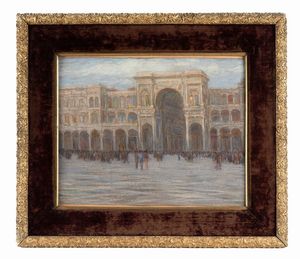 Plinio Nomellini - La Galleria Vittorio Emanuele II.