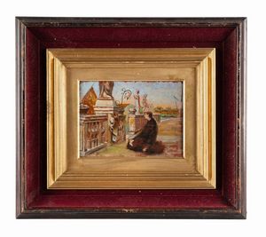 Luigi Nono - Bozzetto preparatorio per Refugium Peccatorum.