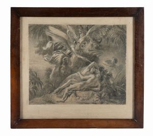 ENRICO CARLO AUGUSTO SCURI - Scena dalla Genesi - Cacciata dall'Eden.