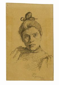 Telemaco Signorini - Ritratto di Beatrice Ancillotti.