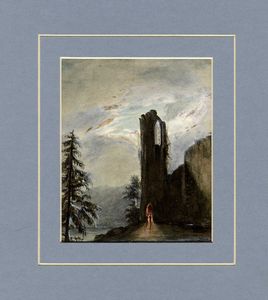 JULES VERNET - Rovina antica.