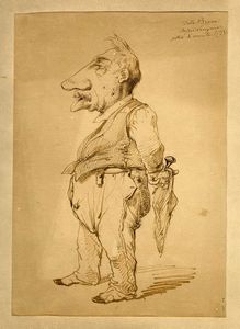 ANGELO TRICCA : Lotto composto di 3 caricature.  - Asta Arte Antica, Moderna e Contemporanea [parte II] - Associazione Nazionale - Case d'Asta italiane