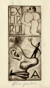 MICHEL FINGESTEN : Lotto composto di 3 incisioni.  - Asta Arte Antica, Moderna e Contemporanea [parte II] - Associazione Nazionale - Case d'Asta italiane