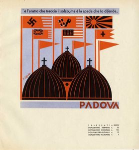 FORTUNATO DEPERO : Lotto composto di 3 incisioni da Le Citt.  - Asta Arte Antica, Moderna e Contemporanea [parte II] - Associazione Nazionale - Case d'Asta italiane