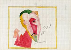 NERINO NANNETTI (NERI) - Lotto composto di 31 ritratti di personalit futuriste.