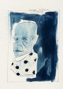 NERINO NANNETTI (NERI) : Lotto composto di 31 ritratti di personalit futuriste.  - Asta Arte Antica, Moderna e Contemporanea [parte II] - Associazione Nazionale - Case d'Asta italiane