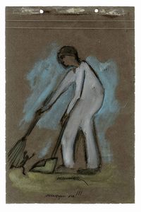 NERINO NANNETTI (NERI) : Lotto composto di 4 disegni.  - Asta Arte Antica, Moderna e Contemporanea [parte II] - Associazione Nazionale - Case d'Asta italiane