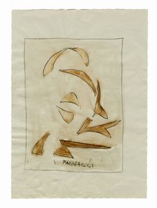 Ivo Pannaggi : Lotto composto di 3 disegni.  - Asta Arte Antica, Moderna e Contemporanea [parte II] - Associazione Nazionale - Case d'Asta italiane