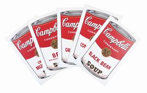 Andy Warhol - Campbell's Soup. A Portfolio of Ten Works.