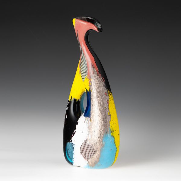 Dino Martens (1894-1970) : Vetreria Aureliano Toso, Murano 1950 ca  - Asta Vetri di Murano del '900 - Associazione Nazionale - Case d'Asta italiane