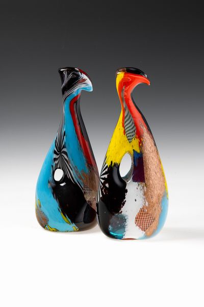 Dino Martens (1894-1970) : Vetreria Aureliano Toso, Murano 1950 ca  - Asta Vetri di Murano del '900 - Associazione Nazionale - Case d'Asta italiane