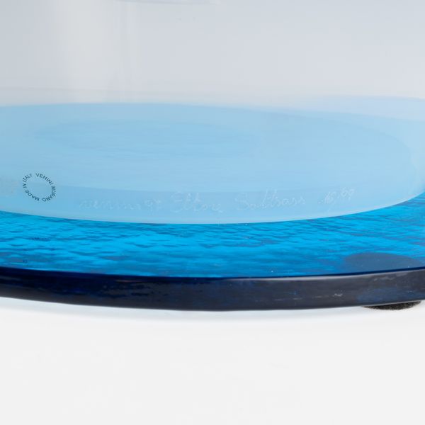 ETTORE SOTTSASS : Venini, Murano 1997  - Asta Vetri di Murano del '900 - Associazione Nazionale - Case d'Asta italiane