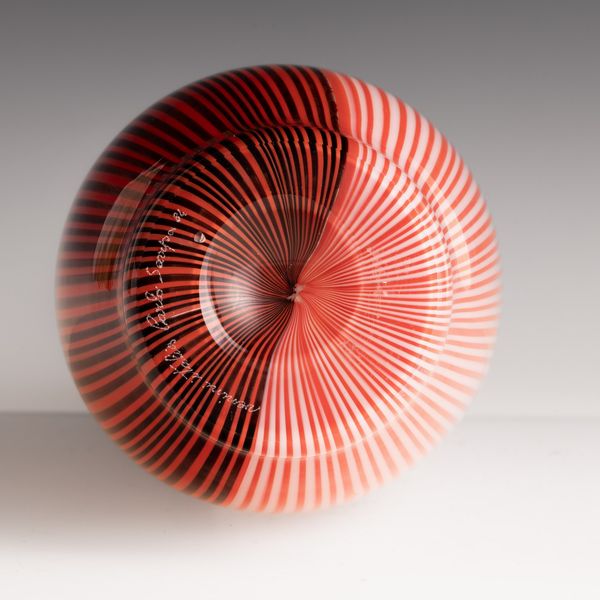 Carlo Scarpa : Venini, Murano 1984  - Asta Vetri di Murano del '900 - Associazione Nazionale - Case d'Asta italiane