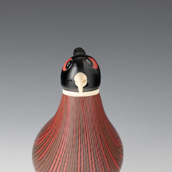 TONI ZUCCHERI : Venini, Murano 1989 Fagiano  - Asta Vetri di Murano del '900 - Associazione Nazionale - Case d'Asta italiane