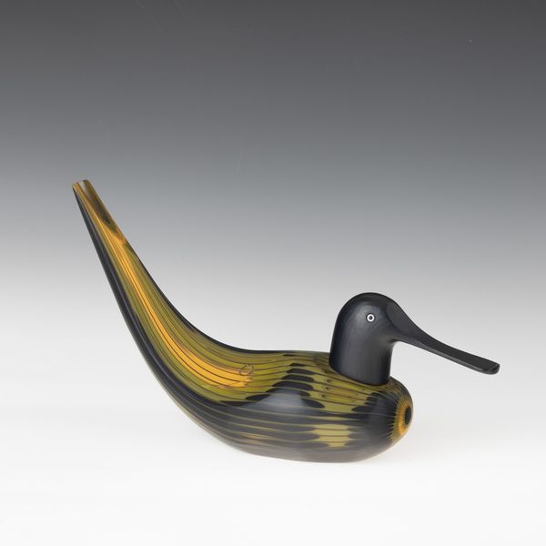 TONI ZUCCHERI : Venini, Murano 1998 Fischione  - Asta Vetri di Murano del '900 - Associazione Nazionale - Case d'Asta italiane