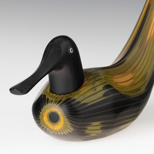 TONI ZUCCHERI : Venini, Murano 1998 Fischione  - Asta Vetri di Murano del '900 - Associazione Nazionale - Case d'Asta italiane