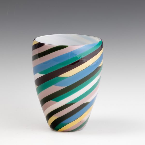 Laura Diaz de Santillana : Venini, Murano 1990  - Asta Vetri di Murano del '900 - Associazione Nazionale - Case d'Asta italiane