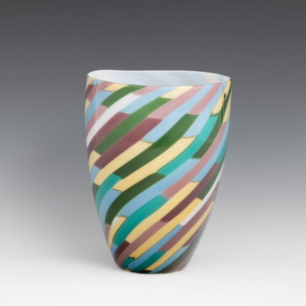 Laura Diaz de Santillana : Venini, Murano 1981  - Asta Vetri di Murano del '900 - Associazione Nazionale - Case d'Asta italiane