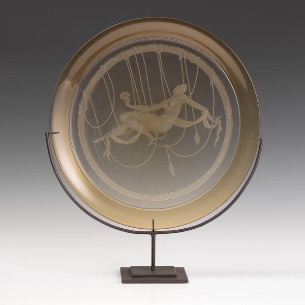 SALIR, Murano 1980 ca<BR>da un disegno di Gio Ponti Domitilla  - Asta Vetri di Murano del '900 - Associazione Nazionale - Case d'Asta italiane