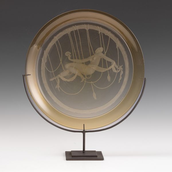 SALIR, Murano 1980 ca<BR>da un disegno di Gio Ponti Domitilla  - Asta Vetri di Murano del '900 - Associazione Nazionale - Case d'Asta italiane