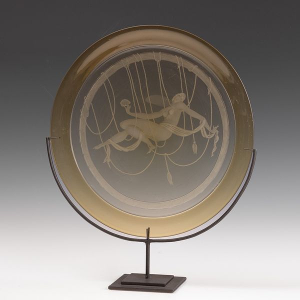 SALIR, Murano 1980 ca<BR>da un disegno di Gio Ponti Domitilla  - Asta Vetri di Murano del '900 - Associazione Nazionale - Case d'Asta italiane