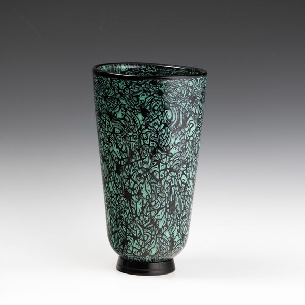 Vittorio Ferro : Vetreria de Majo, Murano 1990  - Asta Vetri di Murano del '900 - Associazione Nazionale - Case d'Asta italiane