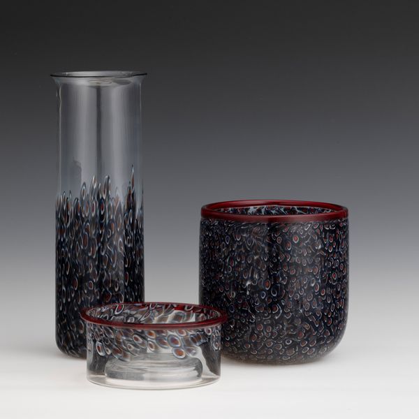 GAE AULENTI : Vistosi, Murano 1975 ca  - Asta Vetri di Murano del '900 - Associazione Nazionale - Case d'Asta italiane