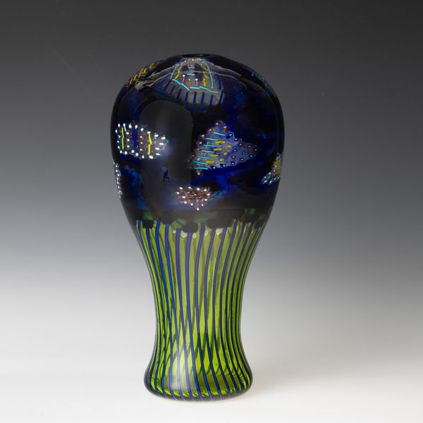 Laura Diaz de Santillana : EOS, Murano 1987  - Asta Vetri di Murano del '900 - Associazione Nazionale - Case d'Asta italiane