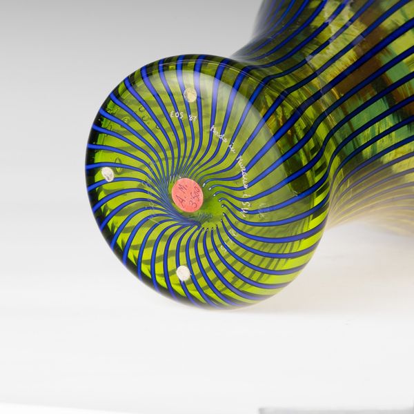 Laura Diaz de Santillana : EOS, Murano 1987  - Asta Vetri di Murano del '900 - Associazione Nazionale - Case d'Asta italiane