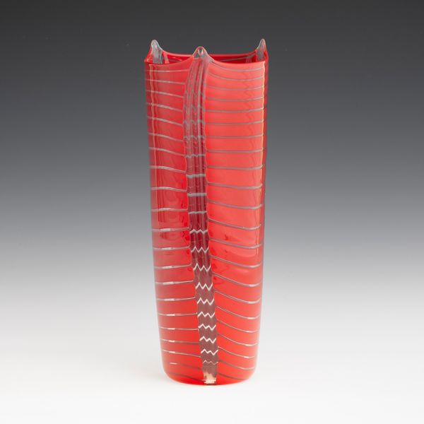 Laura Diaz de Santillana : Eos, Murano 1990 ca  - Asta Vetri di Murano del '900 - Associazione Nazionale - Case d'Asta italiane