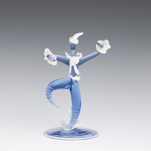 FLAVIO POLI : Ferro Toso Seguso, Murano 1940 ca  - Asta Vetri di Murano del '900 - Associazione Nazionale - Case d'Asta italiane