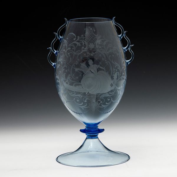 GUIDO BALSAMO STELLA : SALIR, Murano 1930 ca  - Asta Vetri di Murano del '900 - Associazione Nazionale - Case d'Asta italiane