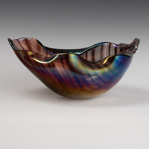 Tyra Lundgren : Venini, Murano 1982  - Asta Vetri di Murano del '900 - Associazione Nazionale - Case d'Asta italiane