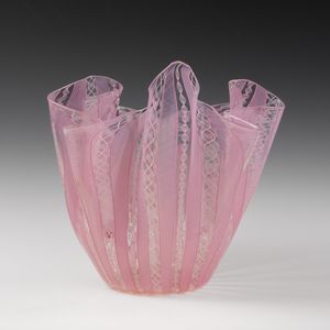 FULVIO BIANCONI : Venini, Murano 1980 ca  - Asta Vetri di Murano del '900 - Associazione Nazionale - Case d'Asta italiane
