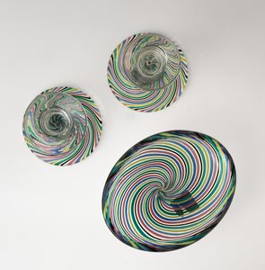 Venini, Murano 1950 ca <BR>  - Asta Vetri di Murano del '900 - Associazione Nazionale - Case d'Asta italiane