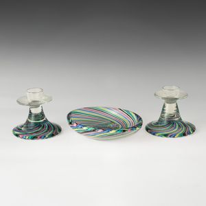 Venini, Murano 1950 ca <BR>  - Asta Vetri di Murano del '900 - Associazione Nazionale - Case d'Asta italiane