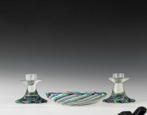 Venini, Murano 1950 ca <BR>  - Asta Vetri di Murano del '900 - Associazione Nazionale - Case d'Asta italiane