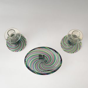 Venini, Murano 1950 ca <BR>  - Asta Vetri di Murano del '900 - Associazione Nazionale - Case d'Asta italiane