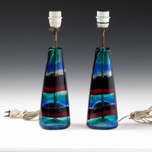 FULVIO BIANCONI : Venini, Murano 1960 ca  - Asta Vetri di Murano del '900 - Associazione Nazionale - Case d'Asta italiane