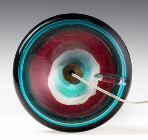 FULVIO BIANCONI : Venini, Murano 1960 ca  - Asta Vetri di Murano del '900 - Associazione Nazionale - Case d'Asta italiane