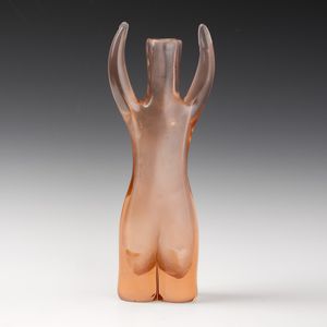 FULVIO BIANCONI : Venini, Murano 1950 ca  - Asta Vetri di Murano del '900 - Associazione Nazionale - Case d'Asta italiane