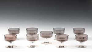 TAPIO WIRKKALA : Venini, Murano 1970 ca  - Asta Vetri di Murano del '900 - Associazione Nazionale - Case d'Asta italiane