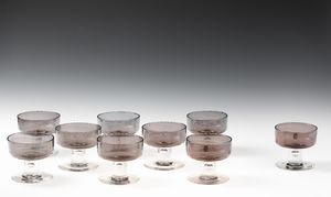 TAPIO WIRKKALA : Venini, Murano 1970 ca  - Asta Vetri di Murano del '900 - Associazione Nazionale - Case d'Asta italiane