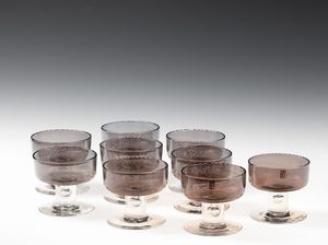 TAPIO WIRKKALA : Venini, Murano 1970 ca  - Asta Vetri di Murano del '900 - Associazione Nazionale - Case d'Asta italiane