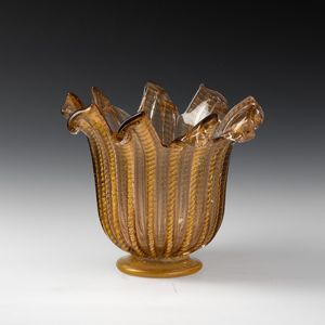 Ercole Barovier : Barovier & Toso, Murano 1950 ca  - Asta Vetri di Murano del '900 - Associazione Nazionale - Case d'Asta italiane