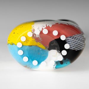 Dino Martens (1894-1970) : Vetreria Aureliano Toso, Murano 1950 ca  - Asta Vetri di Murano del '900 - Associazione Nazionale - Case d'Asta italiane